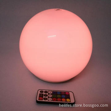 Color changing solar led ball light